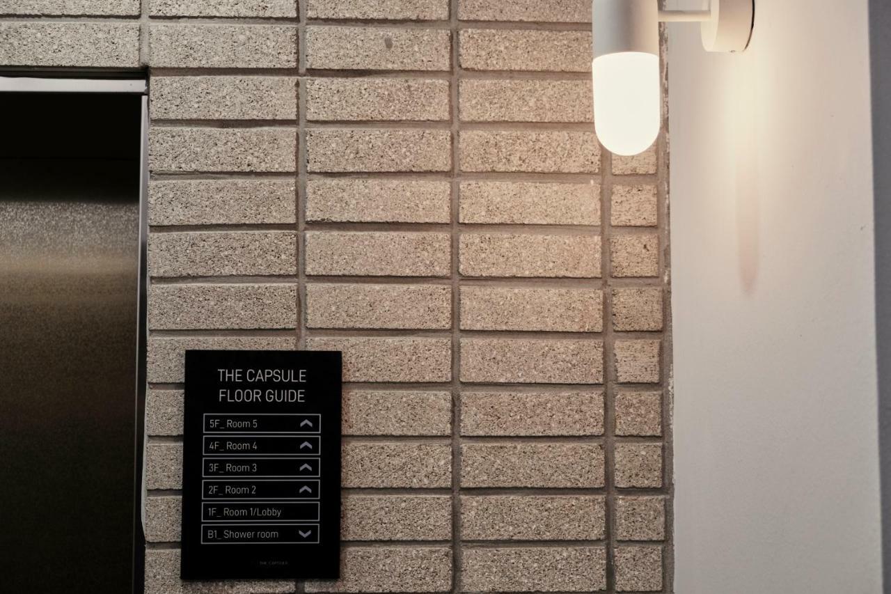 Hostel The Capsule Myeongdong Soul Exteriér fotografie